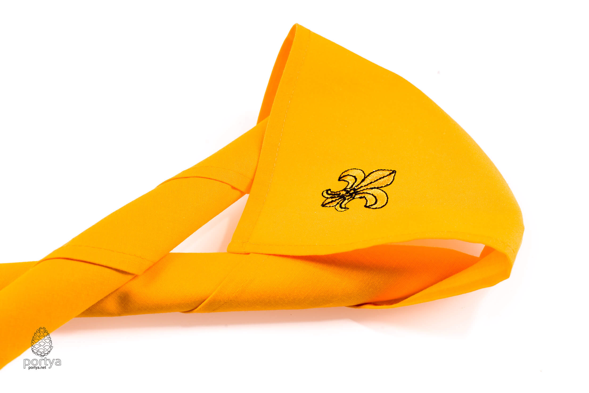 Portya nyakkendő (sárga) - közepes (befogó 80cm), normál